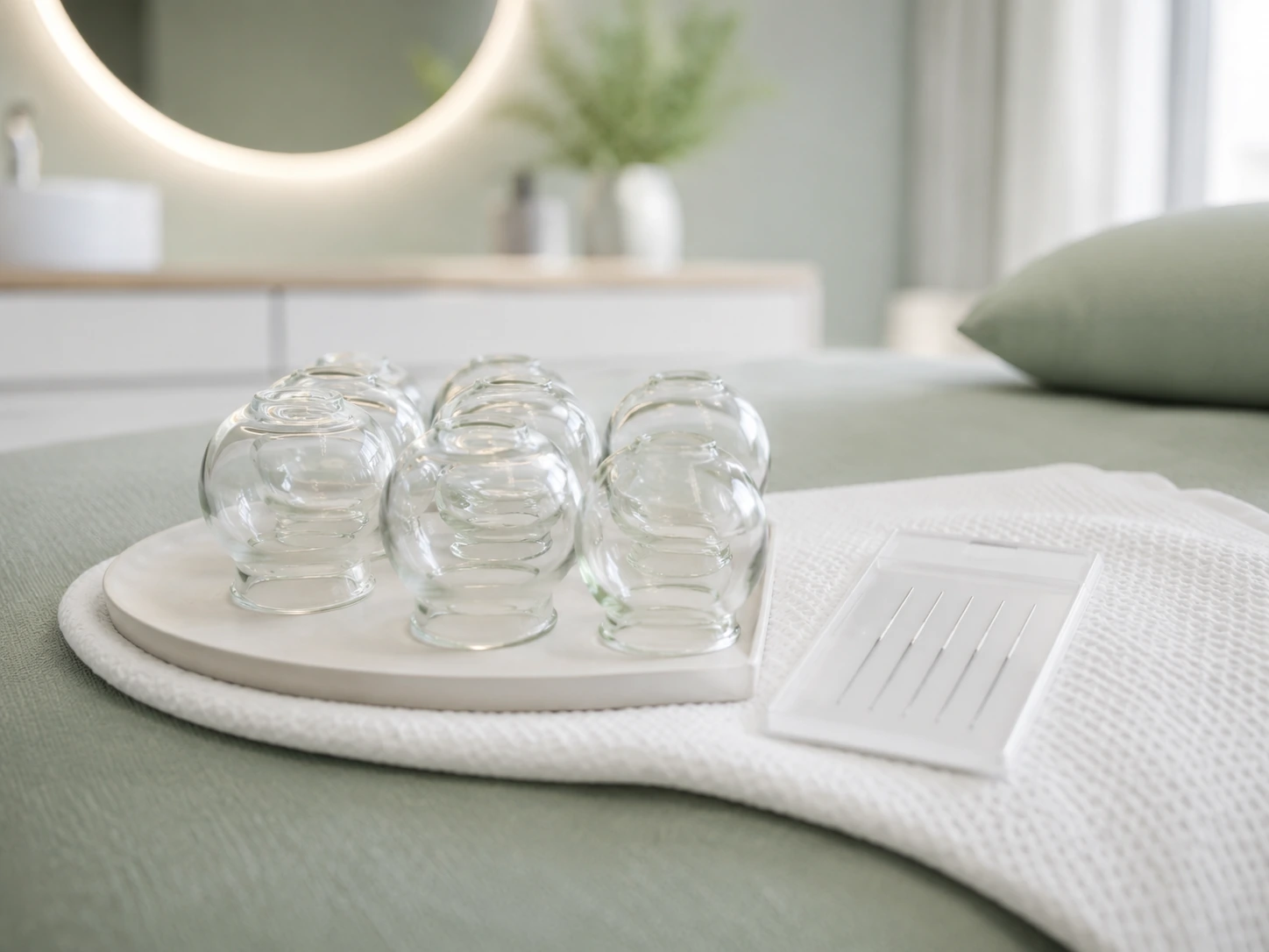 Behandlungszimmer im Akupunktur Zentrum Spiez an der Seestrasse 20